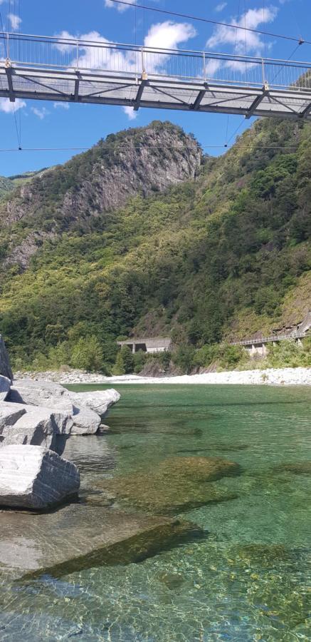 Appartamento Di Vacanza Casa Leoni Verscio Dış mekan fotoğraf