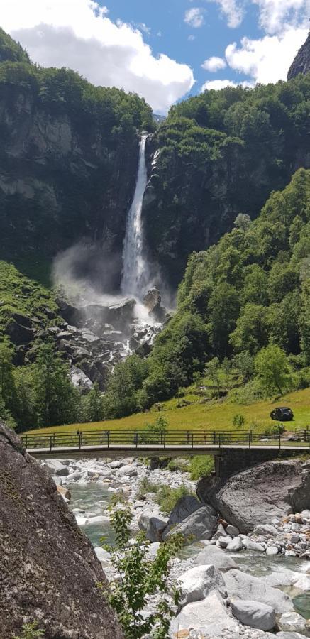 Appartamento Di Vacanza Casa Leoni Verscio Dış mekan fotoğraf