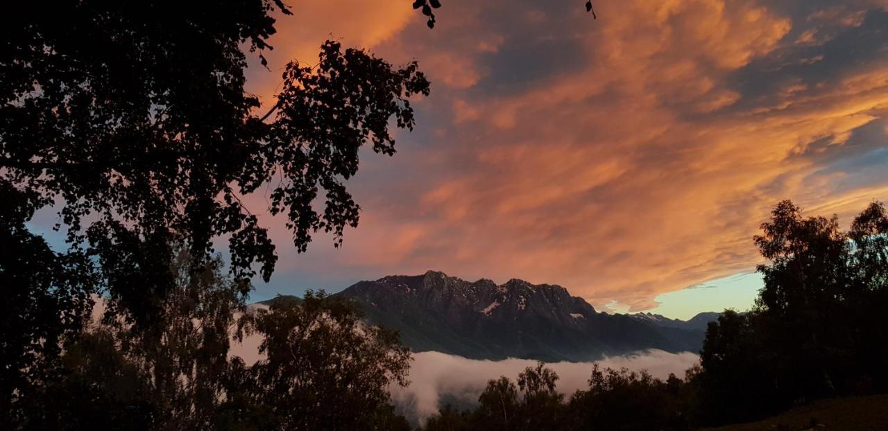 Appartamento Di Vacanza Casa Leoni Verscio Dış mekan fotoğraf