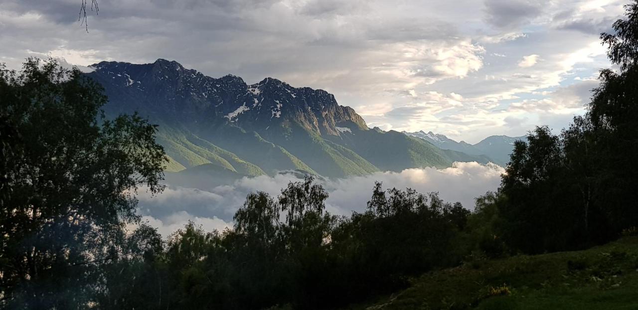 Appartamento Di Vacanza Casa Leoni Verscio Dış mekan fotoğraf