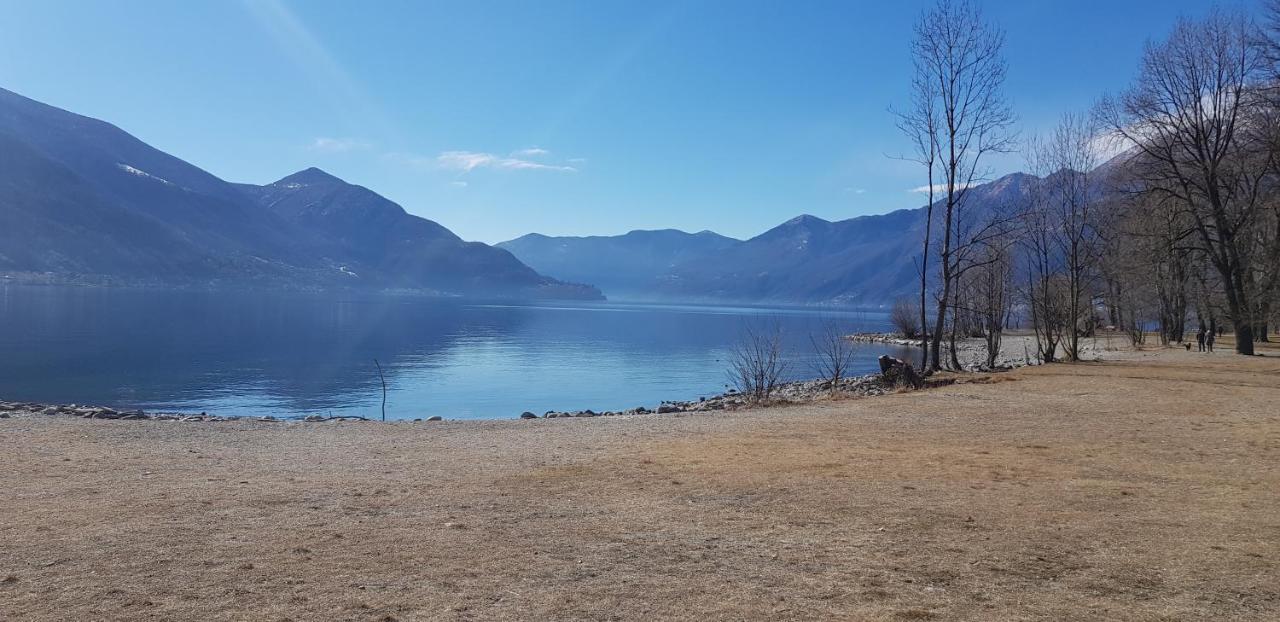 Appartamento Di Vacanza Casa Leoni Verscio Dış mekan fotoğraf